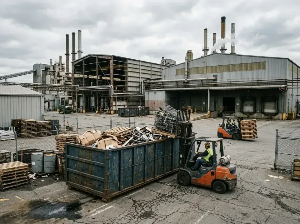 industrial-factory-scrap-conta-003 — frequently asked questions, Cheap Roll-off Dumpster Rentals in Pleasant Hill, MO